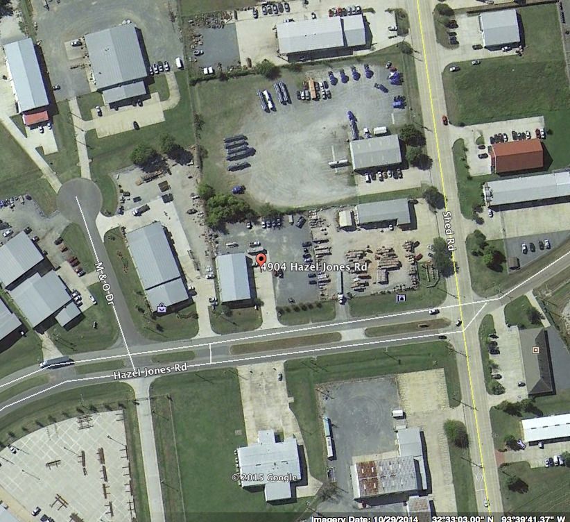 Industrial For Lease: 4904 Hazel Jones Rd, Bossier City, LA 71111